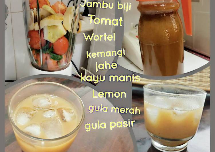 bahan dan cara membuat Juice Sayur Segar