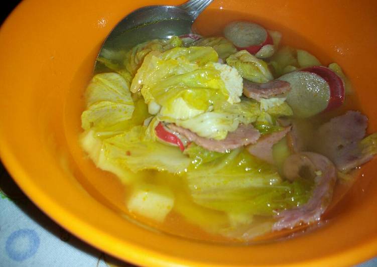 gambar untuk resep makanan Kimchi soup