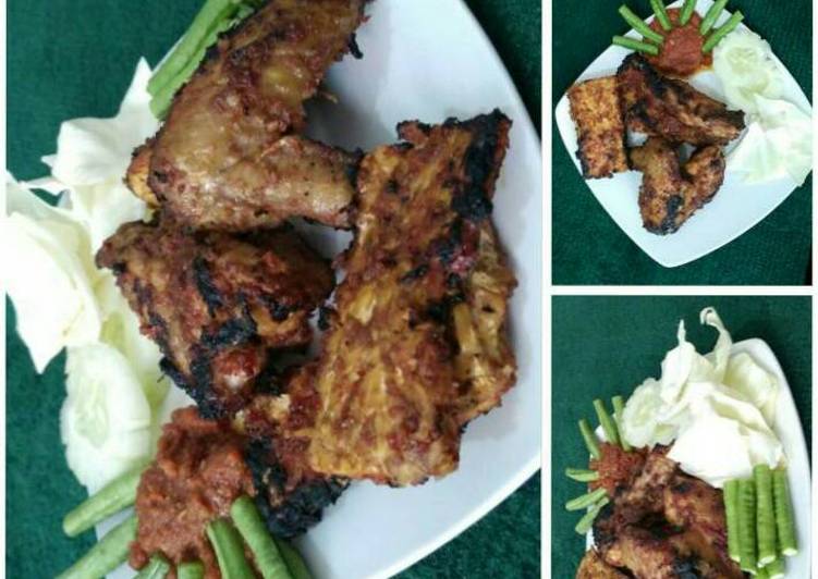 Resep Ayam bakar dan tempe bakar maknyuss Oleh ira wati