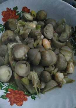 Tumis jamur kancing