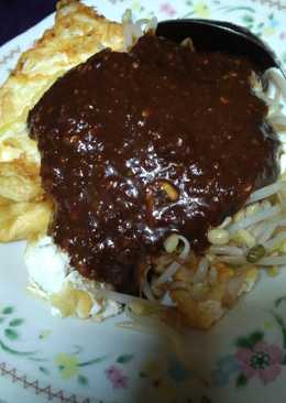 Tahu tek/tahu bumbu/tahu telor simpel