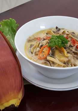 Sayur Jantung Pisang/ Tuntut