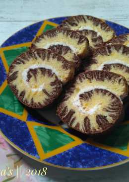 Hurricane Swiss Roll Cake