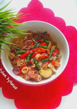 Cumi Asin Tumis Pedas