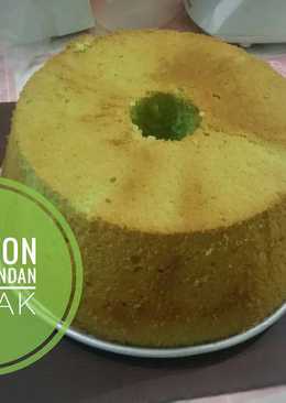 Chiffon Putih Telur Pandan Pak Sahak