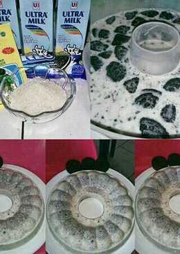 Puding Susu Oreo