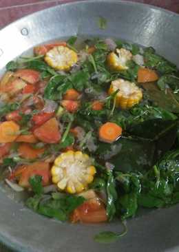 Sayur asem bayam sederhana#bikinramadhanberkesan