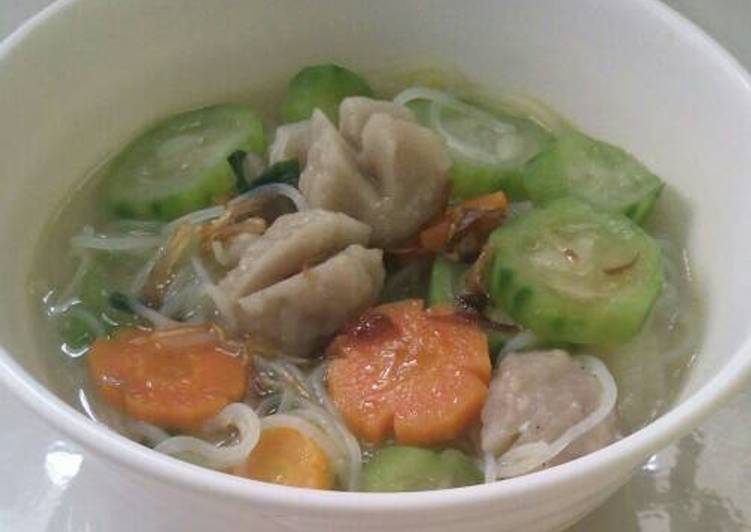 resep masakan Sop oyong soun