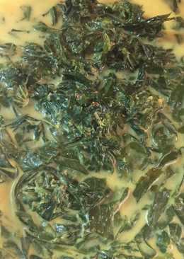 Sayur daun singkong kuning