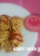 Sosimi (sosis gulung mi)