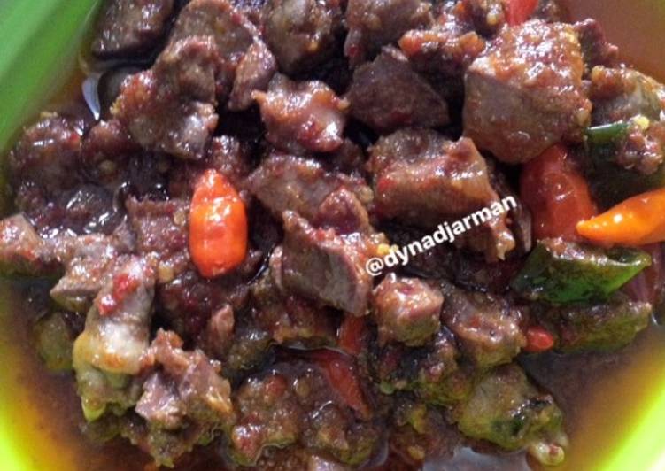 resep lengkap untuk Sambal Goreng Ati Ampela Ayam