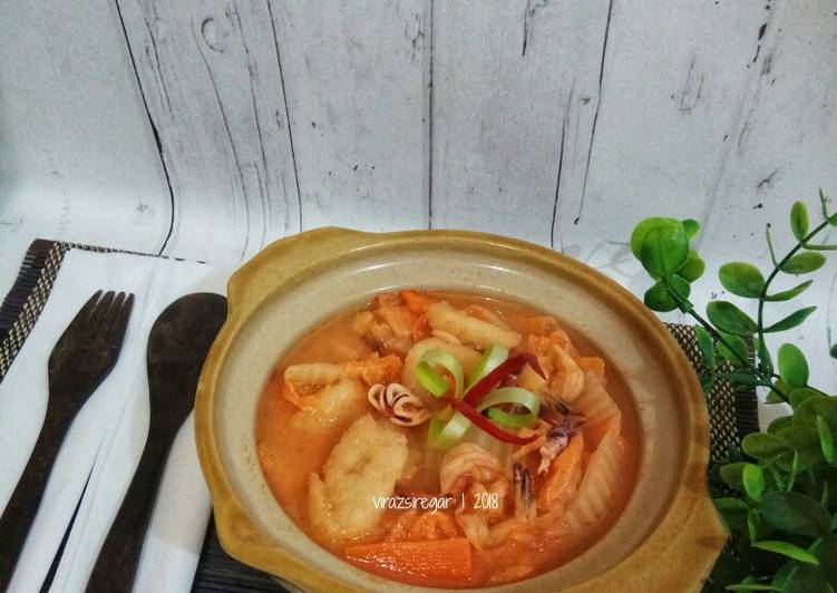 cara membuat TomYam Seafood Homemade??