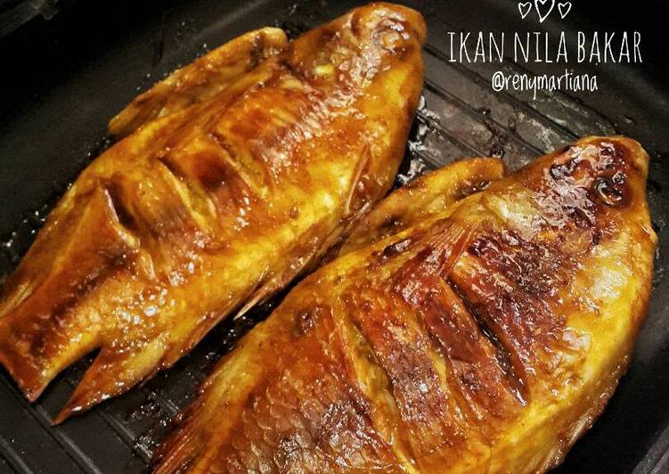 bahan dan cara membuat Ikan nila bakar