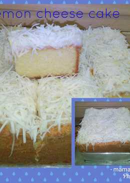 Lemon cheese cake#seninsemangat