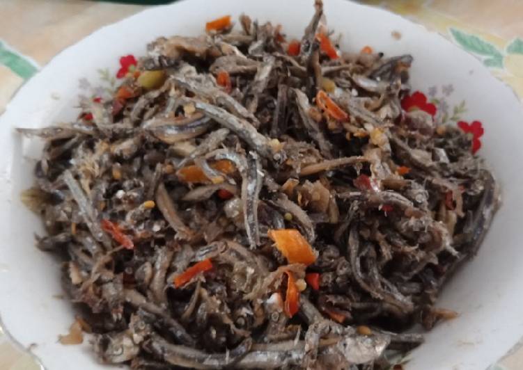 Oseng teri asin jengki #bikinramadhanberkesan
