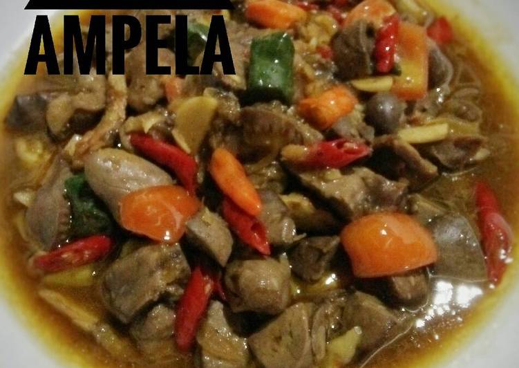 gambar untuk resep makanan Krengsengan Ati Ampela Ayam