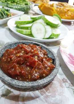 Sambel Terasi Cirebon dijamin nagih ðŸ˜‹