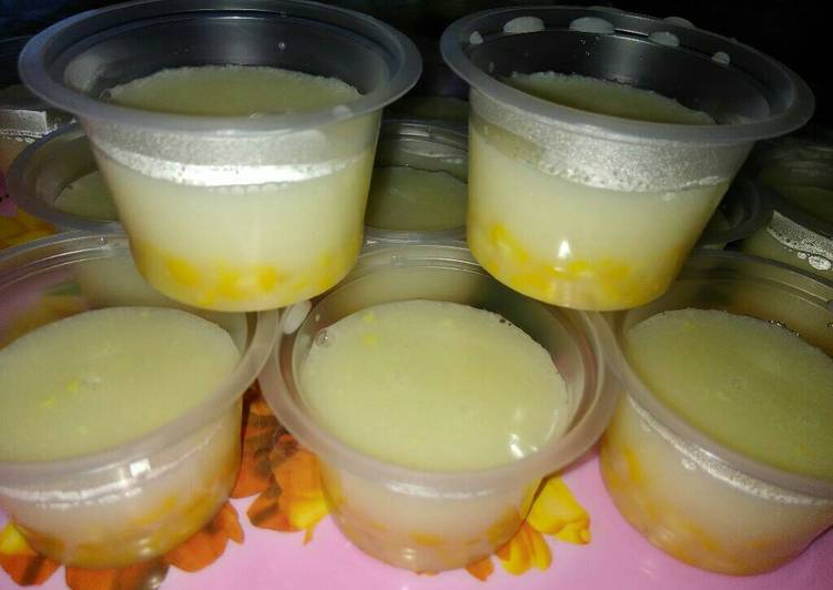 resep masakan Agar-agar jagung manis??