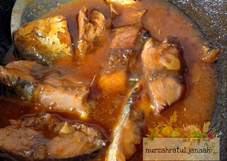 resep Sarden Ikan Tongkol