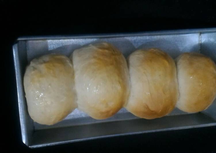 resep Roti manis no oven no mixer