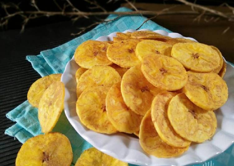 resep KERIPIK PISANG ASIN & MANIS (#pr_cemilankriuk)