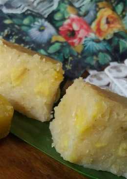 Kue talam pisang keju