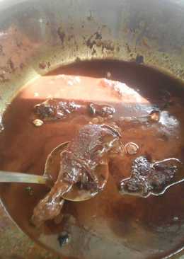 Ayam kecap khas ampera padang