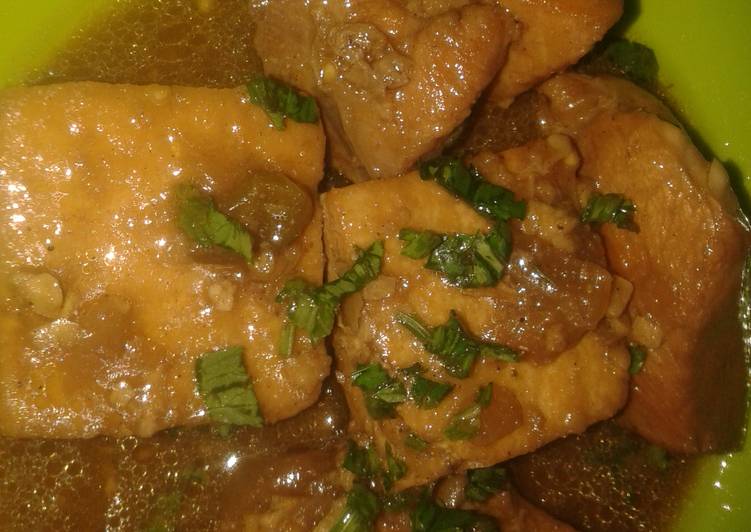 resep lengkap untuk semur pedas ayam dan tahu