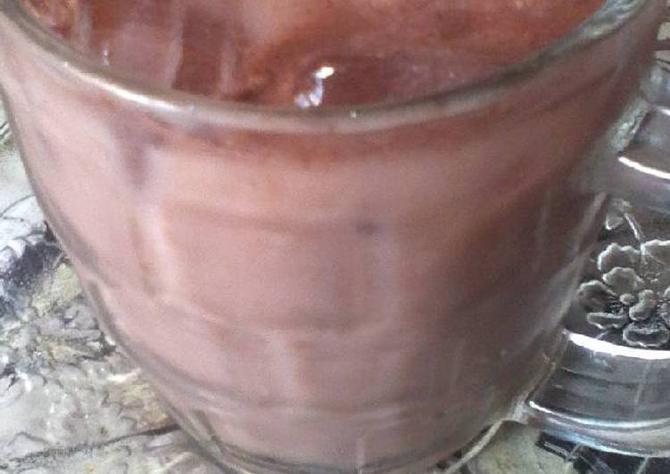 bahan dan cara membuat Milo coklat dingin