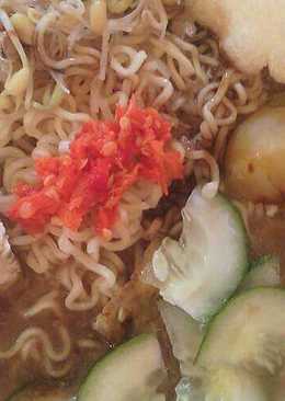 Mie rebus belitung vegan