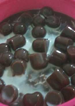 Nutri jell coklat susu