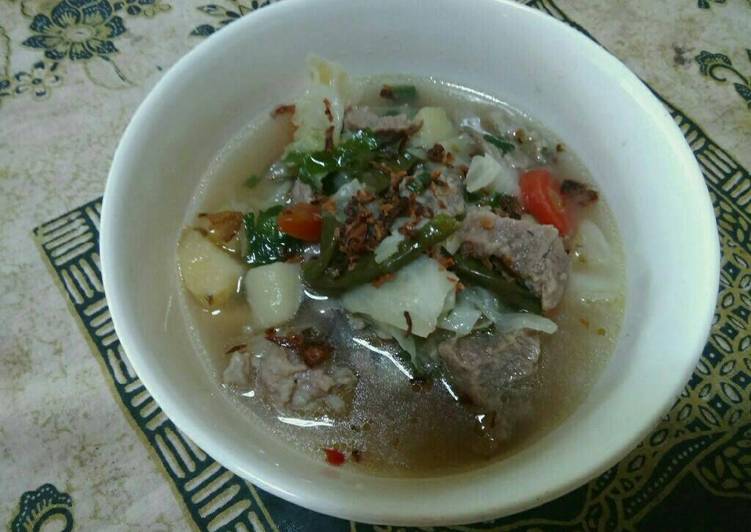 Resep Sop daging sapi Kiriman dari Masakannisa