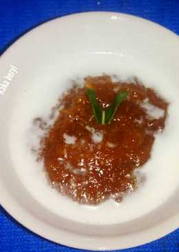 Bubur singkong gula merah