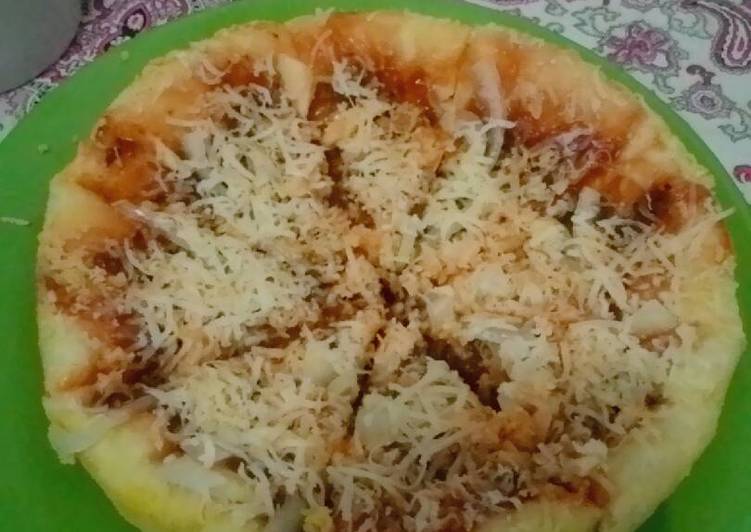 cara membuat Pizza Rice Cooker Homemade Enak!