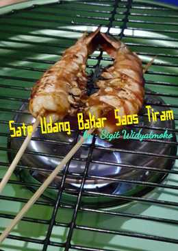 Sate Udang Bakar Saos Tiram