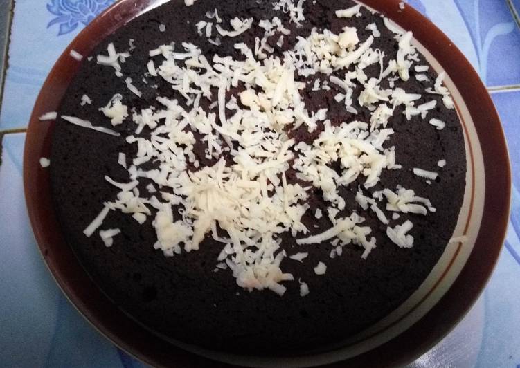 Resep Brownis kukus 3 sendok makan