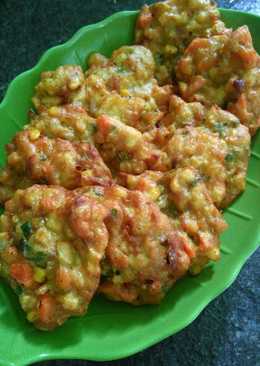 Bakwan ayam bengkoang