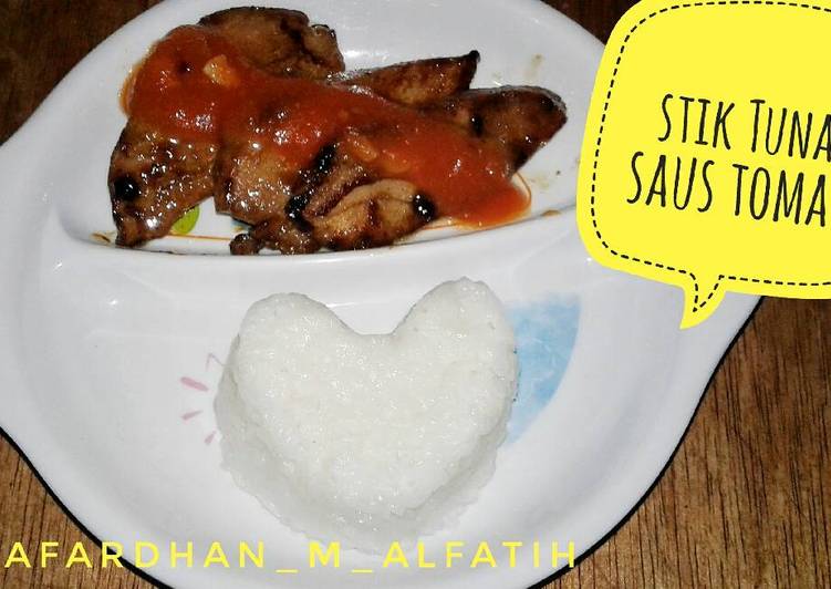 resep Stik Tuna Saus Tomat (mpasi 1+)