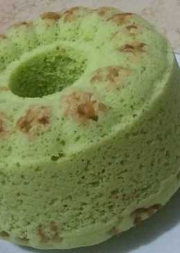 Bluder pandan kukus simple