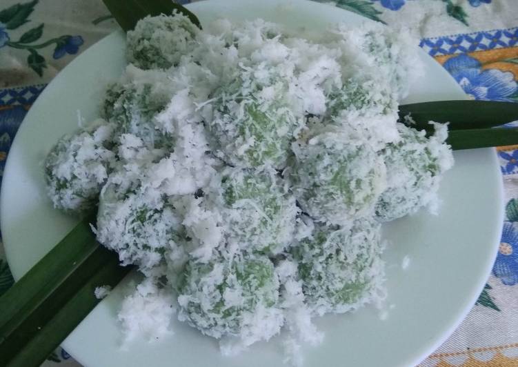 resep makanan Onde-onde/kelepon