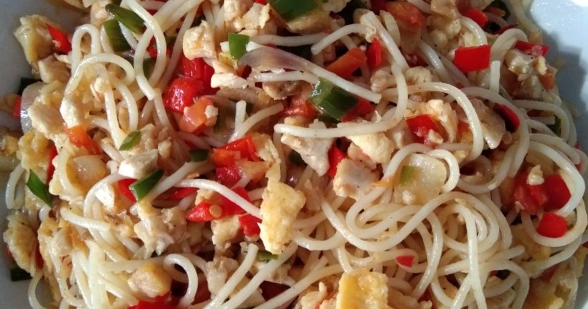 8.308 resep cara membuat spageti rumahan enak dan 