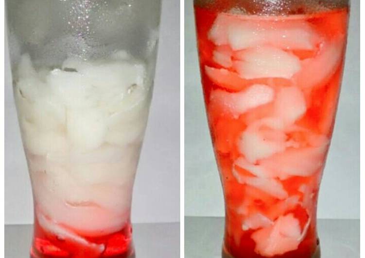 resep lengkap untuk Es Kelapa KW (imitasi)