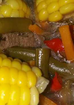 Garang Asem with Beef and Corn