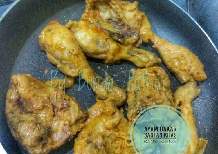 resep makanan Ayam bakar santan khas Banyuwangi