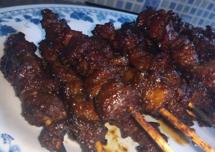 Resep Sate  Daging Sapi  Bumbu Kecap Mantaap KitaBerbagi 