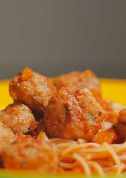 Spaghetti Bakso Italia | Spaghetti Meatball