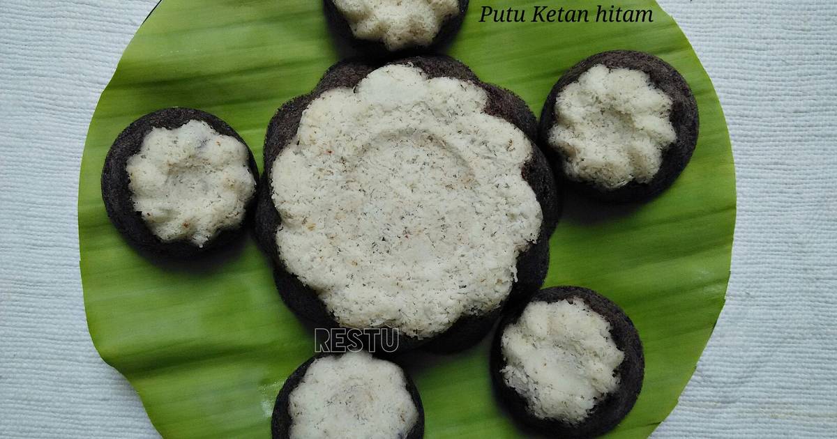 Resep Putu Ketan Hitam