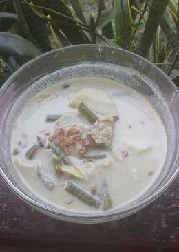 Lodeh rebung kacang panjang