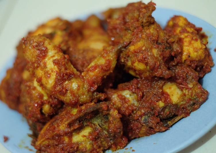  Ayam Balado  Terasi