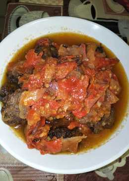 Daging tomat balado
